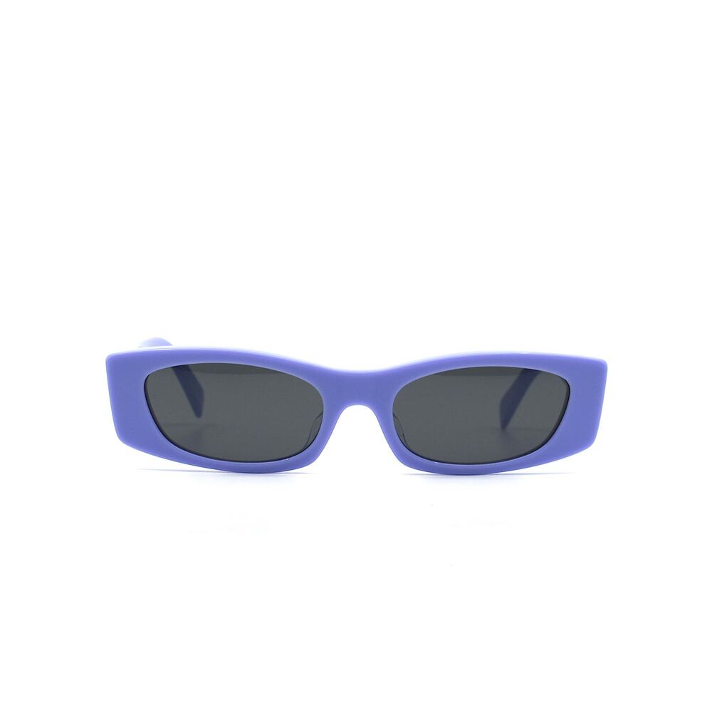Celine CL40245U 78A Violet Gray Sunglasses New Authentic w/ Case Box Cloth - Picture 4 of 15